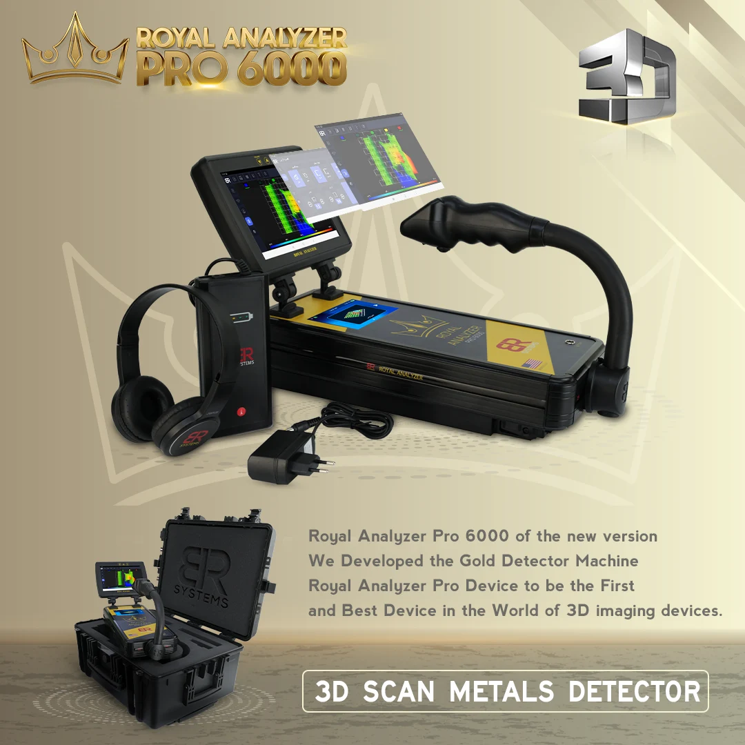 Royal Analyzer Pro 6000 Détecteur de métaux