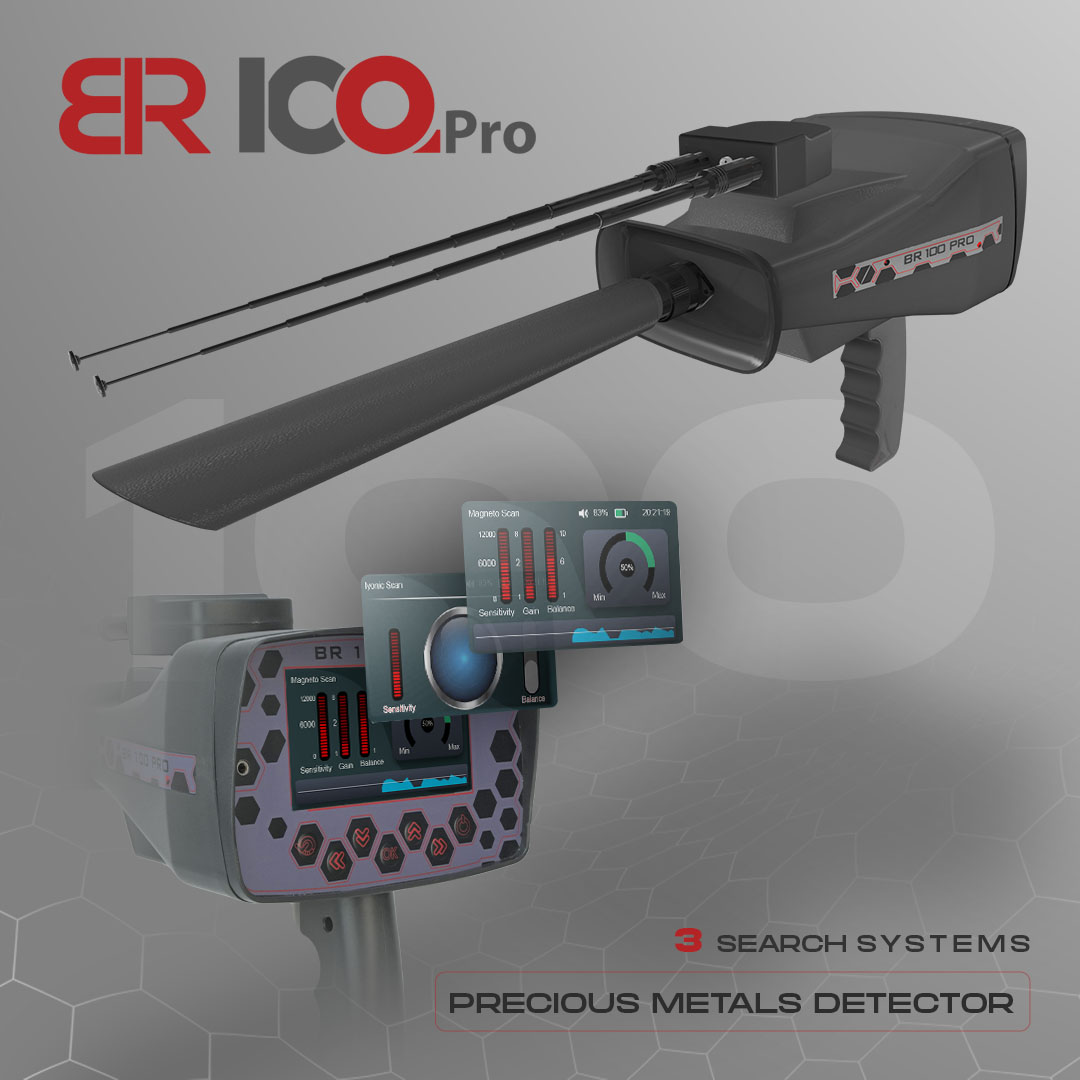 Detector de metales BR 100 Pro