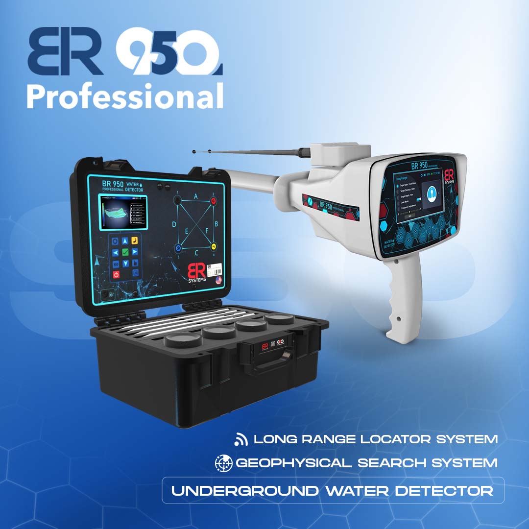 Detector de agua subterránea BR 950 Professional (SET)