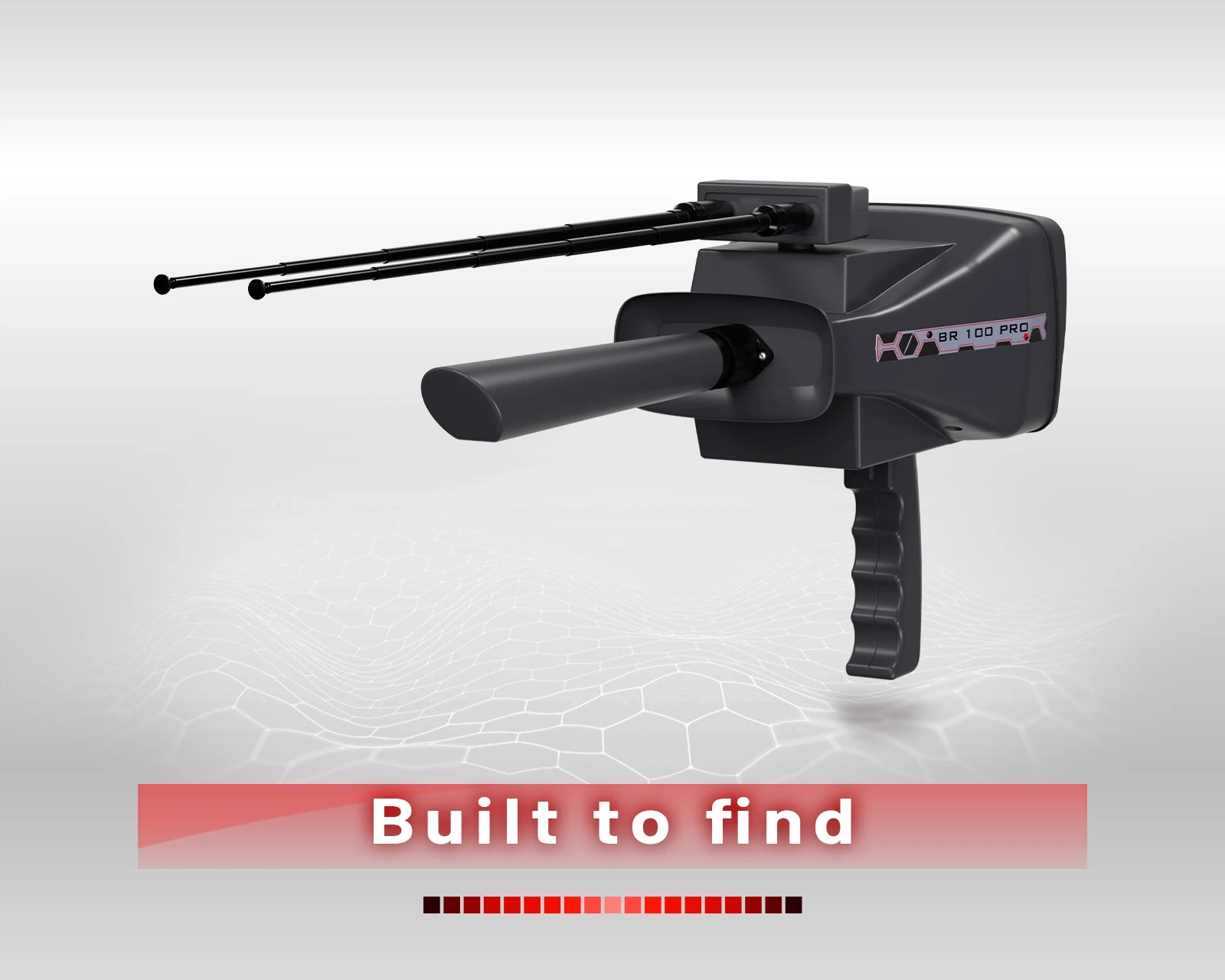 Image Alt Text: BR100 detector by BR Systems featuring advanced target location and exploration technology.