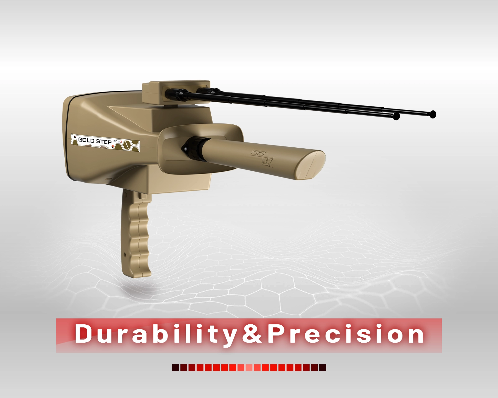 GOLD STEP detector by BR Systems featuring durable construction and precision detection technology.