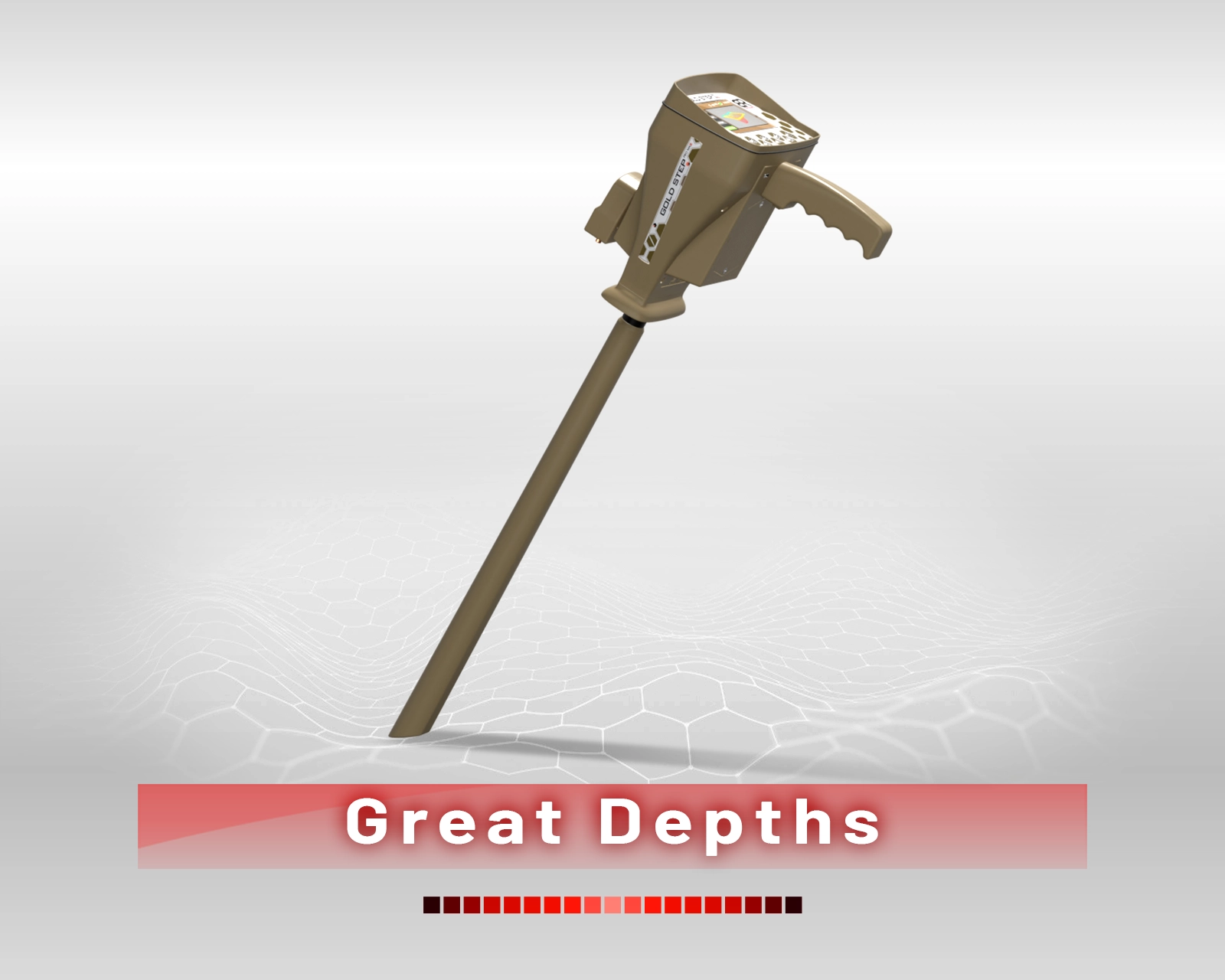 GOLD STEP detector by BR Systems designed for deep-target detection and advanced exploration.
