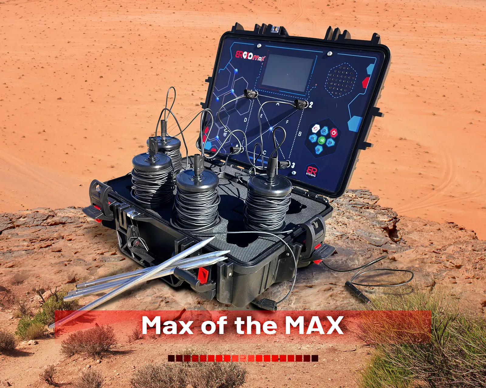 BR 950 Max groundwater detector by BR Systems showcasing advanced water detection and long-range exploration technology.
