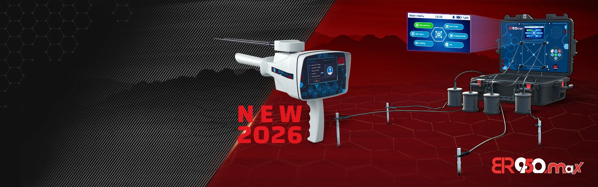 Geophysical Water Detection BR950 MAX