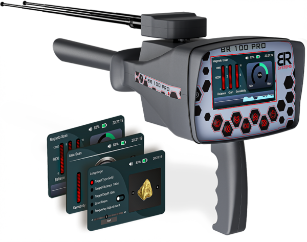 The BR 100 Pro metal detector