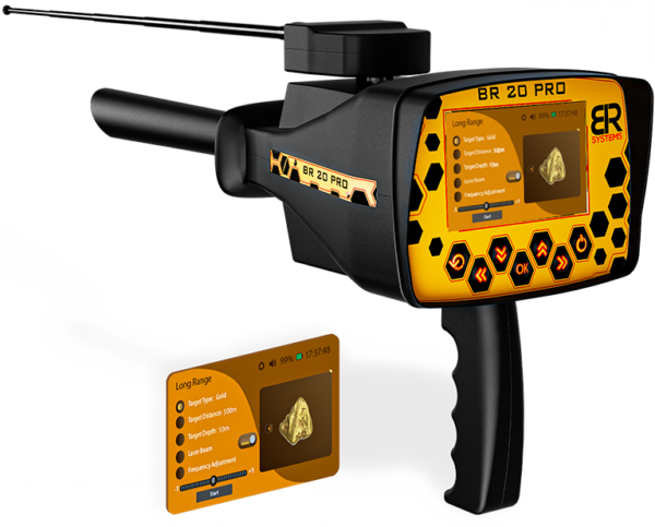 BR 20 Pro gold detector