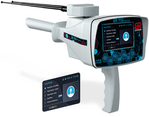 BR 950 long range underground water detector