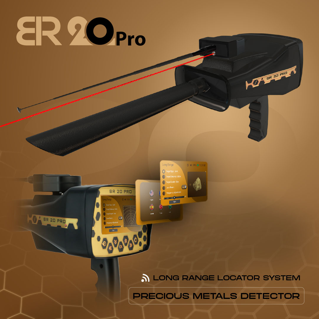 Golddetektor BR 20 Pro
