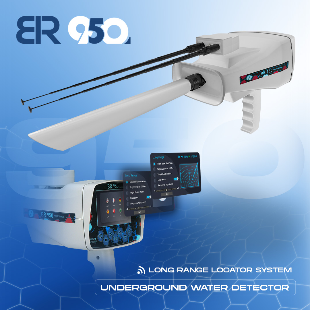 Detector de agua subterránea BR 950 Professional
