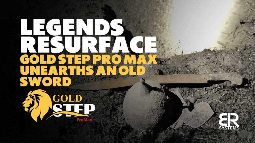 Finding ancient artifacts by the Gold Step Pro Max