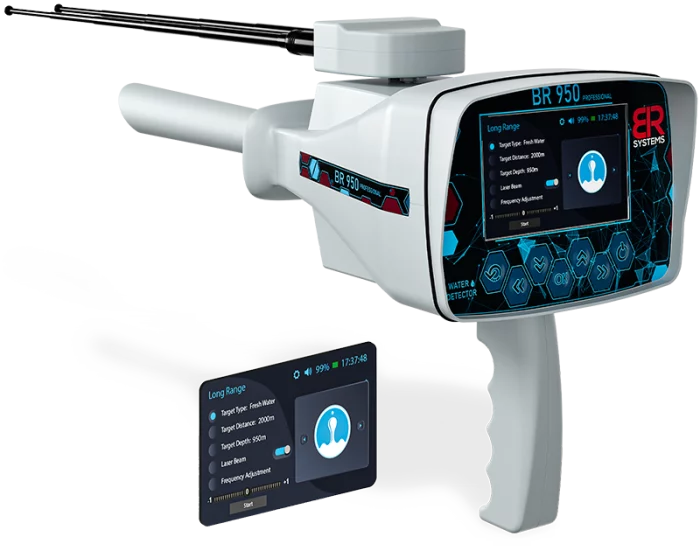 BR 950 long range underground water detector