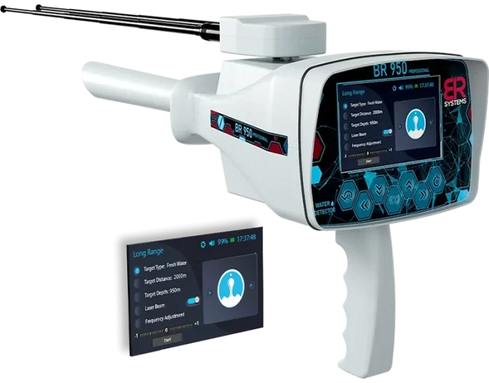 BR 950 long range underground water detector - BR SYSTEMS