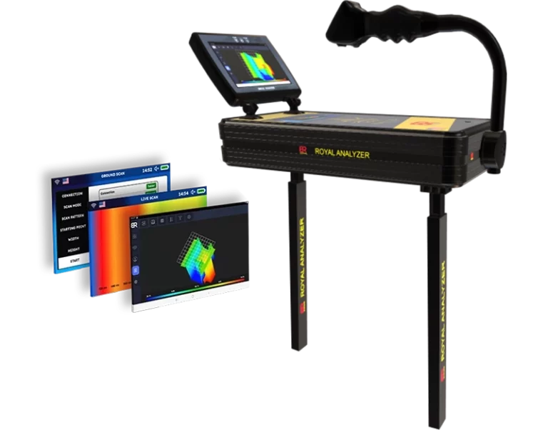 Royal Analyzer Pro 6000 Gold and treasure detector